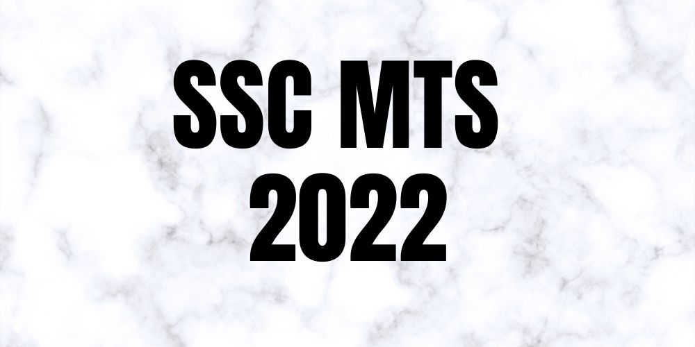 SSC MTS 2022