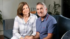 Chris Fagan & his wife Kathleen